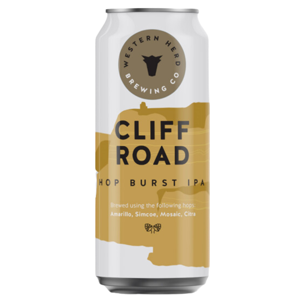 western herd brewing- cliff road NEIPA 5.5% ABV 440ml Can