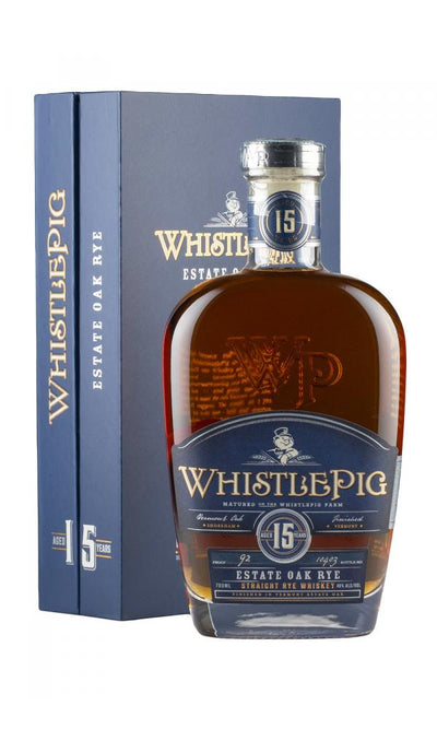 WhistlePig Estate Oak Rye Aged 15 Years