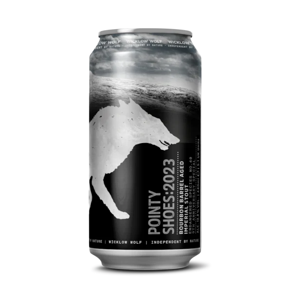 Wicklow Wolf - Pointy Shoes Barrel Aged Stout 12.0% ABV 440ml Can