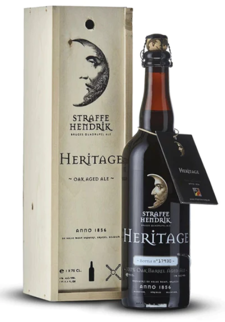 Straffe Hendrik- Heritage Barrel Aged Quadrupel  2021 11% ABV 750ml Bottle