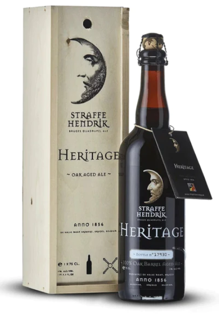 Straffe Hendrik- Heritage Barrel Aged Quadrupel  2021 11% ABV 750ml Bottle - Martins Off Licence