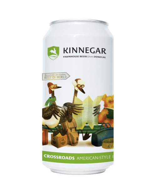 Kinnegar Crossroads 6.2% ABV IPA 440ml Can - Martins Off Licence