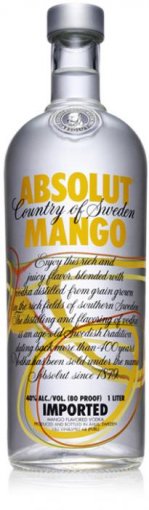 absolut mango 700ml, 40% ABV