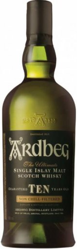 Ardbeg 10 Year Old Single Islay Malt Scotch Whiskey 700 ml, 46% ABV
