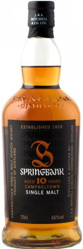 Springbank 10 Year Old Single Malt Scotch Whiskey