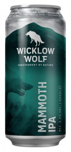 wicklow wolf mammoth ipa can