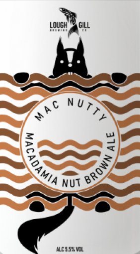 lough gill mac nutty macadamia nut brown ale
