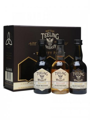 Teeling Irish Whiskey Miniatures Trinity Gift Set
