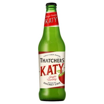 Thatcher's Katy Single Variety Medium Dry English Cider 500ml Bottle case of 12