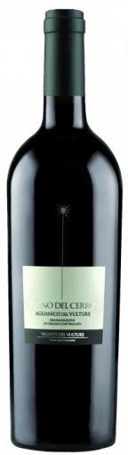 vigneti del vulture, `piano del cerro` aglianico del vulture 2019