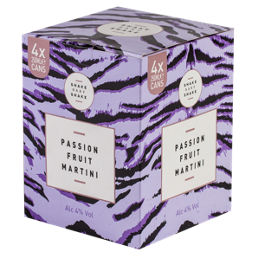 Shake Baby Shake -  Passion Fruit Martini 4% ABV 4x 250ml Cans
