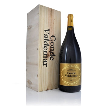 Conde De Valdemar Gran Reserva Magnum in Wooden Box