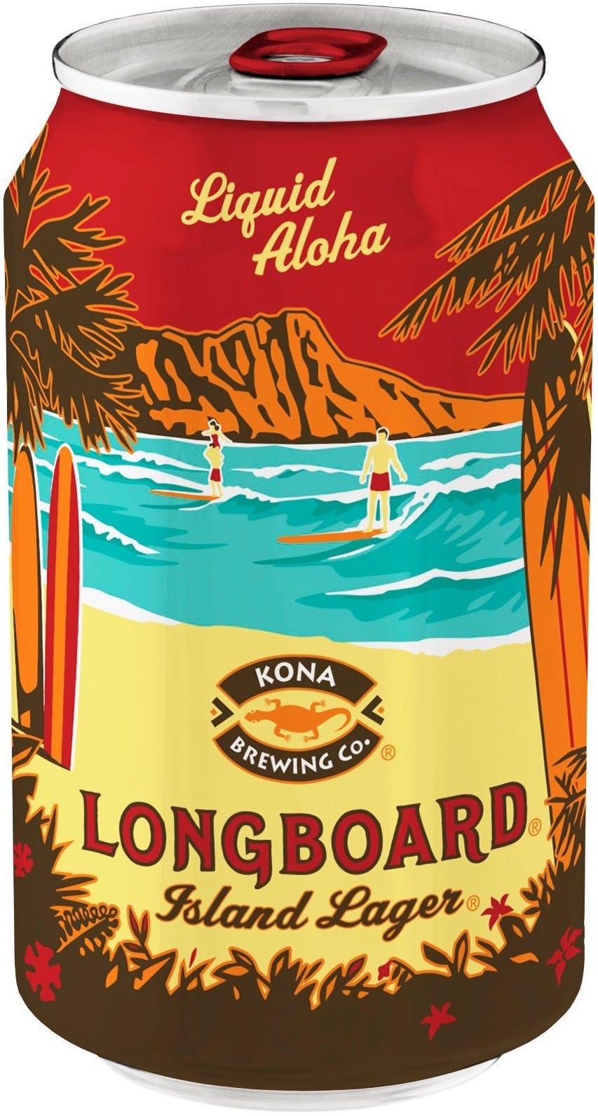 Kona - Longboard Island Lager 4.6% ABV 355ml Can