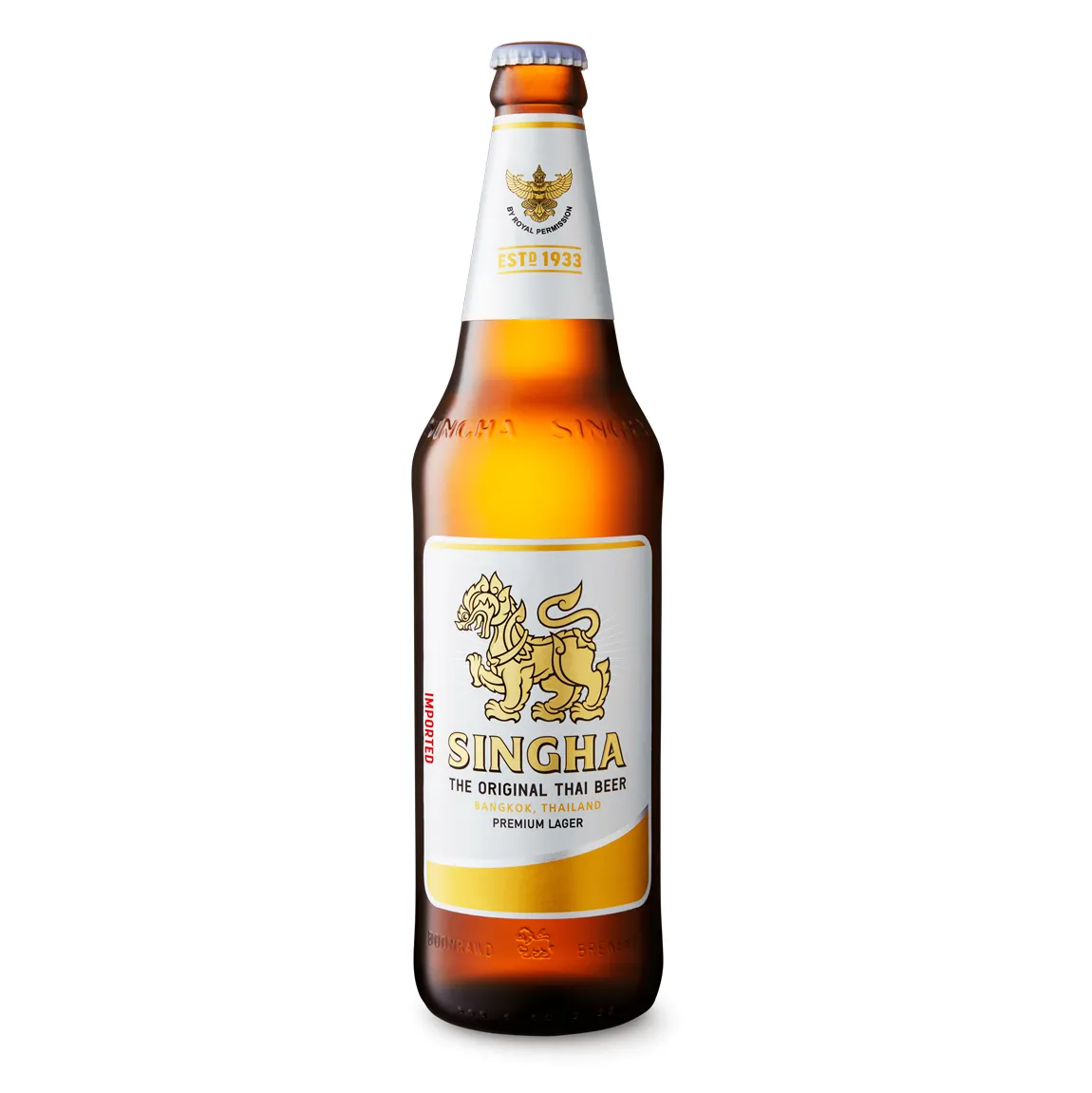 Singha- Lager 5% ABV 630ml Bottle