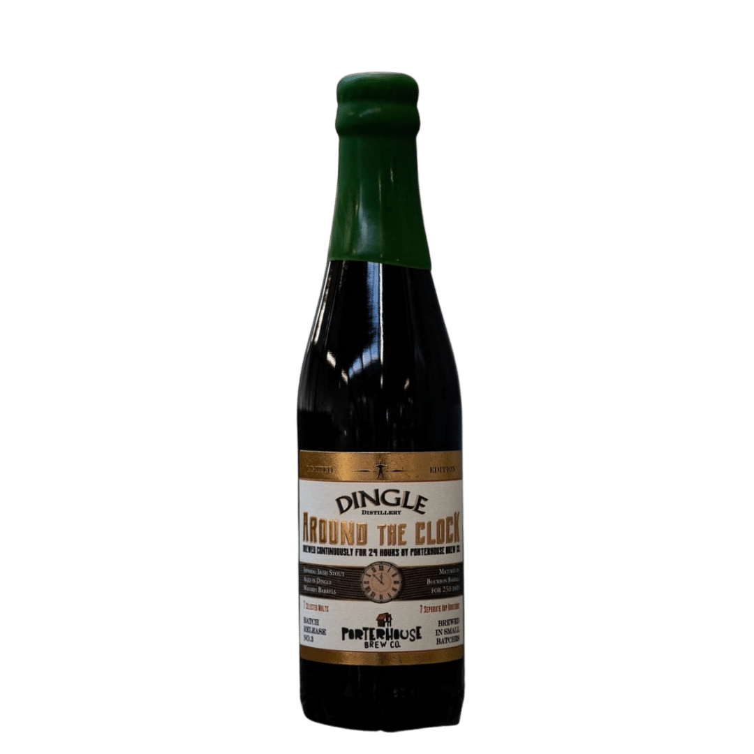 Porterhouse & Dingle Distillery - Around The Clock Barrel Age Imperial Stout 12.5% ABV 330ml Bottle Batch No.3 - Martins Off Licence