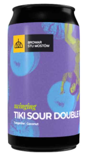 Brower Stu Mostow - Swinging Tiki Sour Double IPA 7.5% ABV 440ml Can
