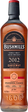 Bushmills - Causeway Series Pomerol Cask Limited Edition Single Malt Irish Whiskey 2012 700 ml, 54.2% ABV