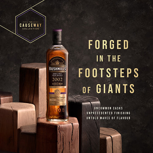 Bushmills - Causeway Series Vermouth Cask Limited Edition Single Malt Irish Whiskey 2002 700 ml, 48.2% ABV