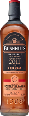 Bushmills - Causeway Series Sauternes Cask Limited Edition Single Malt Irish Whiskey 2011 700 ml, 56.3% ABV