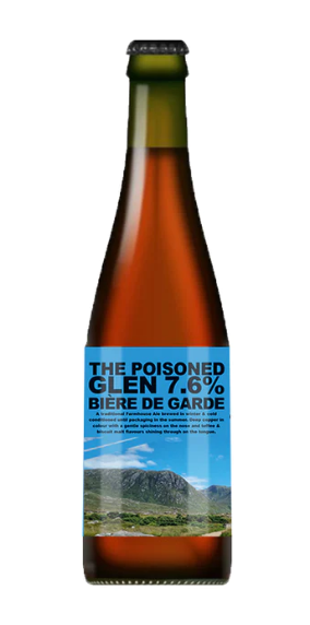Otterbank Brewing- The Poisoned Glen, Biere De Garde, Farmhouse Ale 7.6% ABV 330ml Bottle