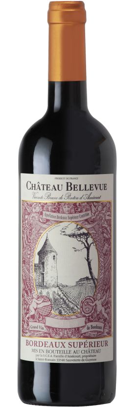 Château Bellevue- Bordeaux Supérieur 2018