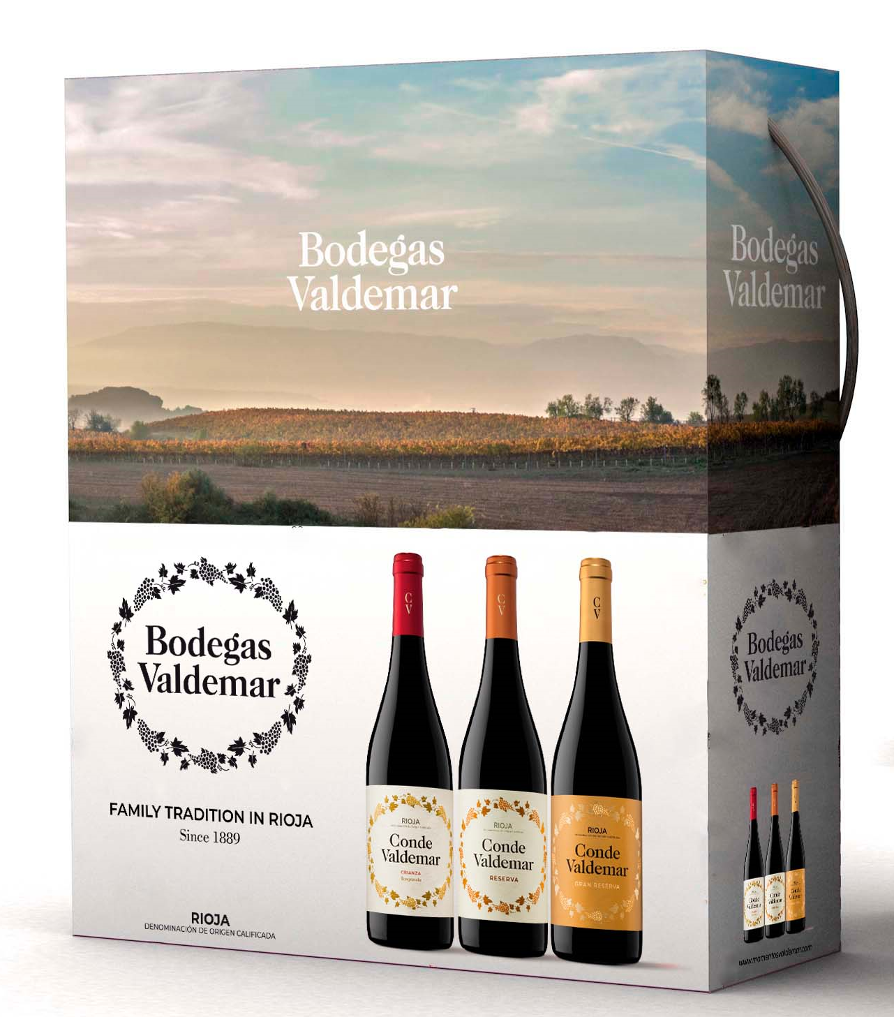 Conde Valdemar 3 Bottle Pack