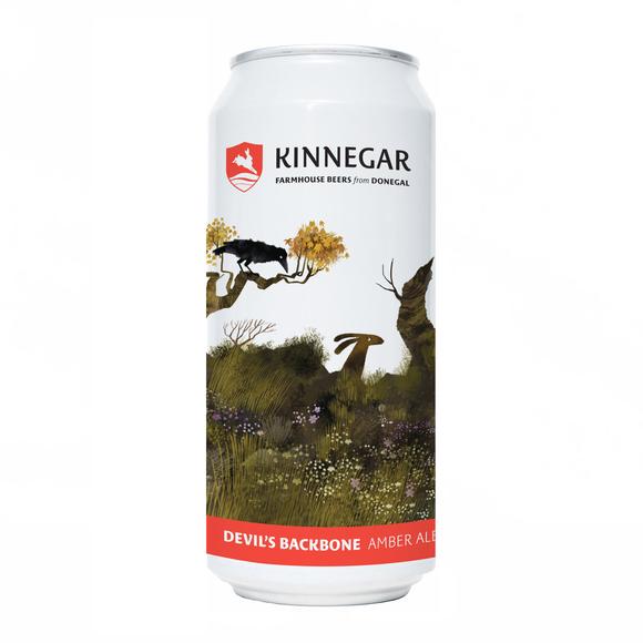 Kinnegar - Devils Backbone Amber Ale 440ml Can 4.9% ABV - Martins Off Licence