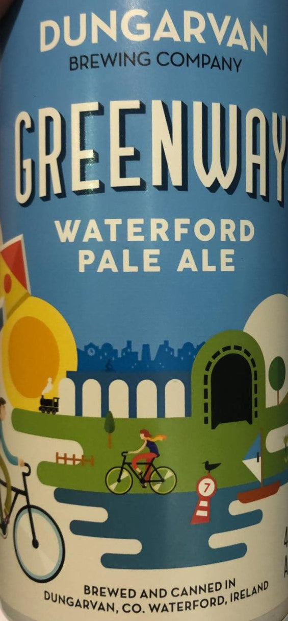 Dungarvan - Greenway Waterford Pale Ale 4.5% ABV 440ml Can