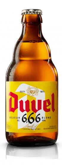 Duvel - 6,66 Belgian Blonde 6.66% ABV 330ml Bottle