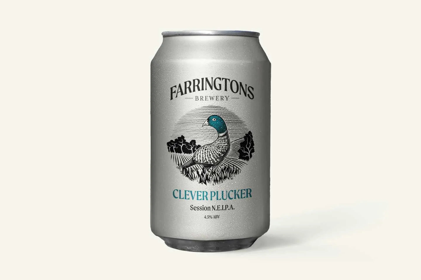 Farringtons Clever Plucker Session N.E.I.P.A. 4.5% ABV 440ml Can