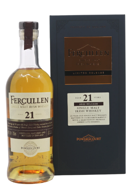 PowerScourt- Fercullen Single Malt Irish Whiskey 21 Years Old