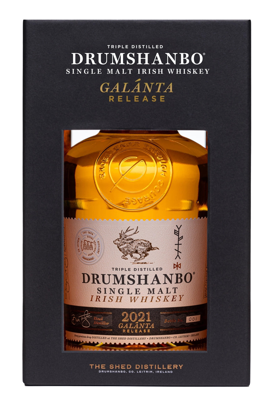 Drumshanbo Single Malt Irish Whiskey 2022 Galánta Release