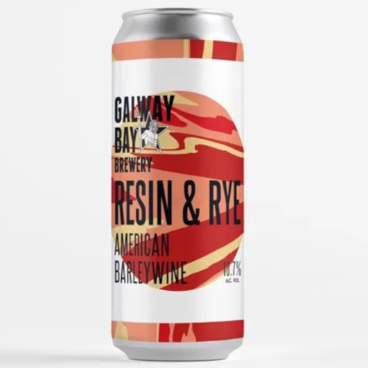 Galway Bay- Resin & Rye Barleywine 10.7% ABV 440ml Can