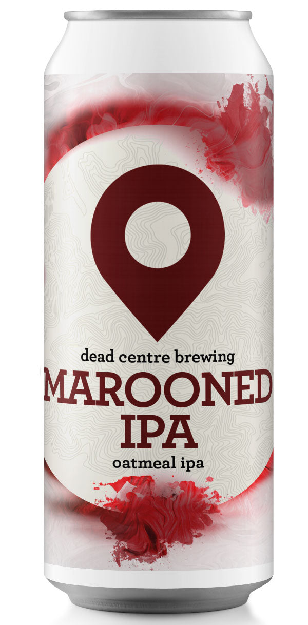 Dead Centre - Marooned Oatmeal IPA 5.5% ABV 440ml Can