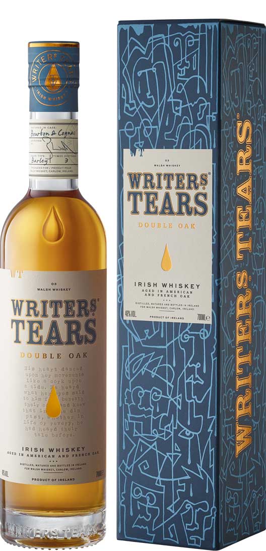 Writers Tears Double Oak Irish Whiskey 700 ml, 46% ABV