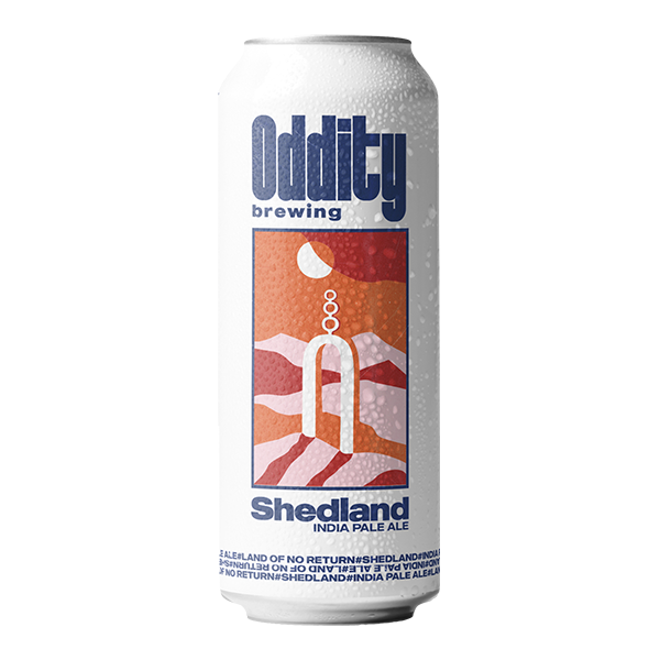 Oddity Brewing- Shedland IPA 6.2% ABV 440ml Can