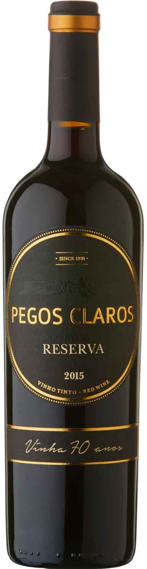 Portugal Red Wine, Pegos Claros - Doc Palmela Reserva 2015 Castelão