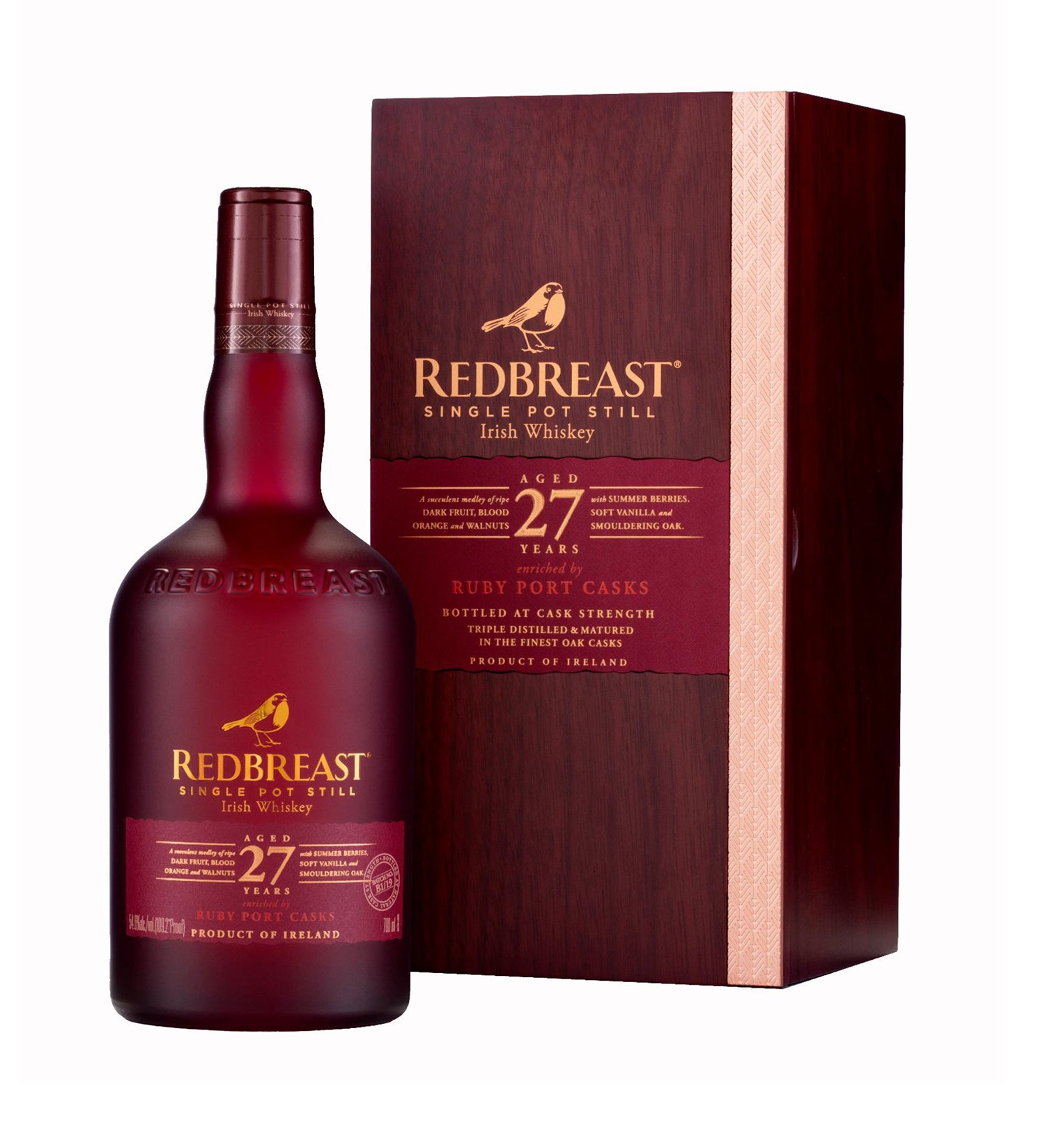 Redbreast 27 Year Old Single Pot Still 700 ml, 54.6% ABV Batch 4