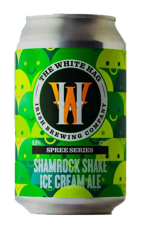 White Hag - Spree Series Shamrock Shake Ice Cream Ale 5.5% ABV 330ml Can