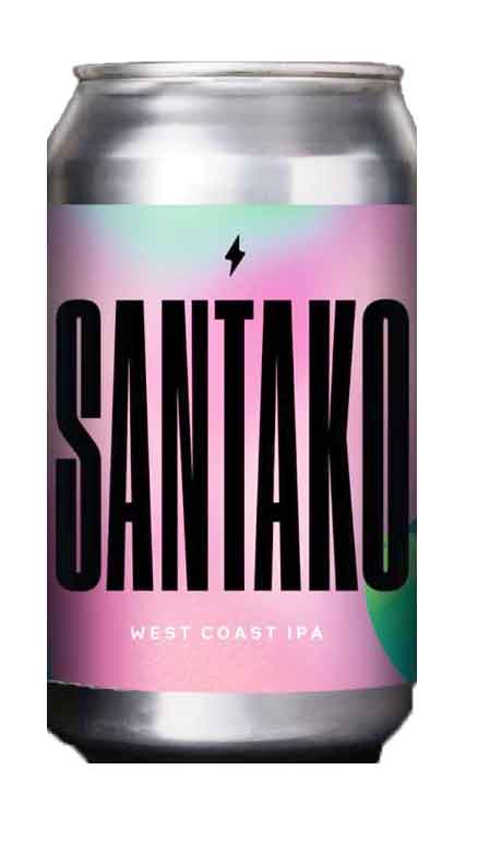 Garage - Santako West Coast IPA 6.4% ABV 330ml Can - Martins Off Licence