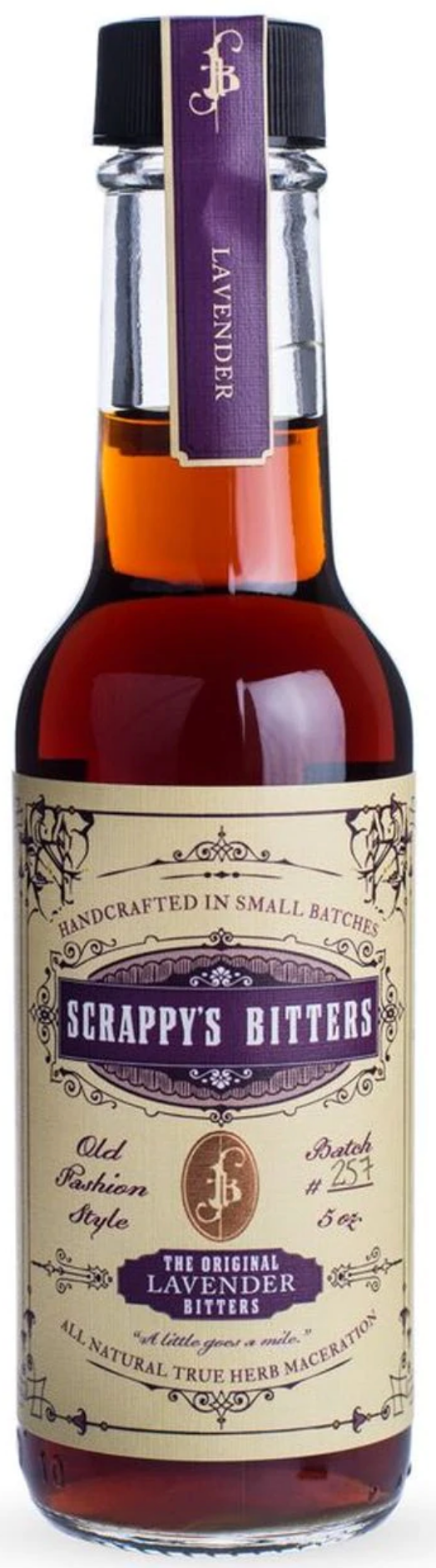 Scrappy's Lavender Bitters 142ml, 50.8% ABV