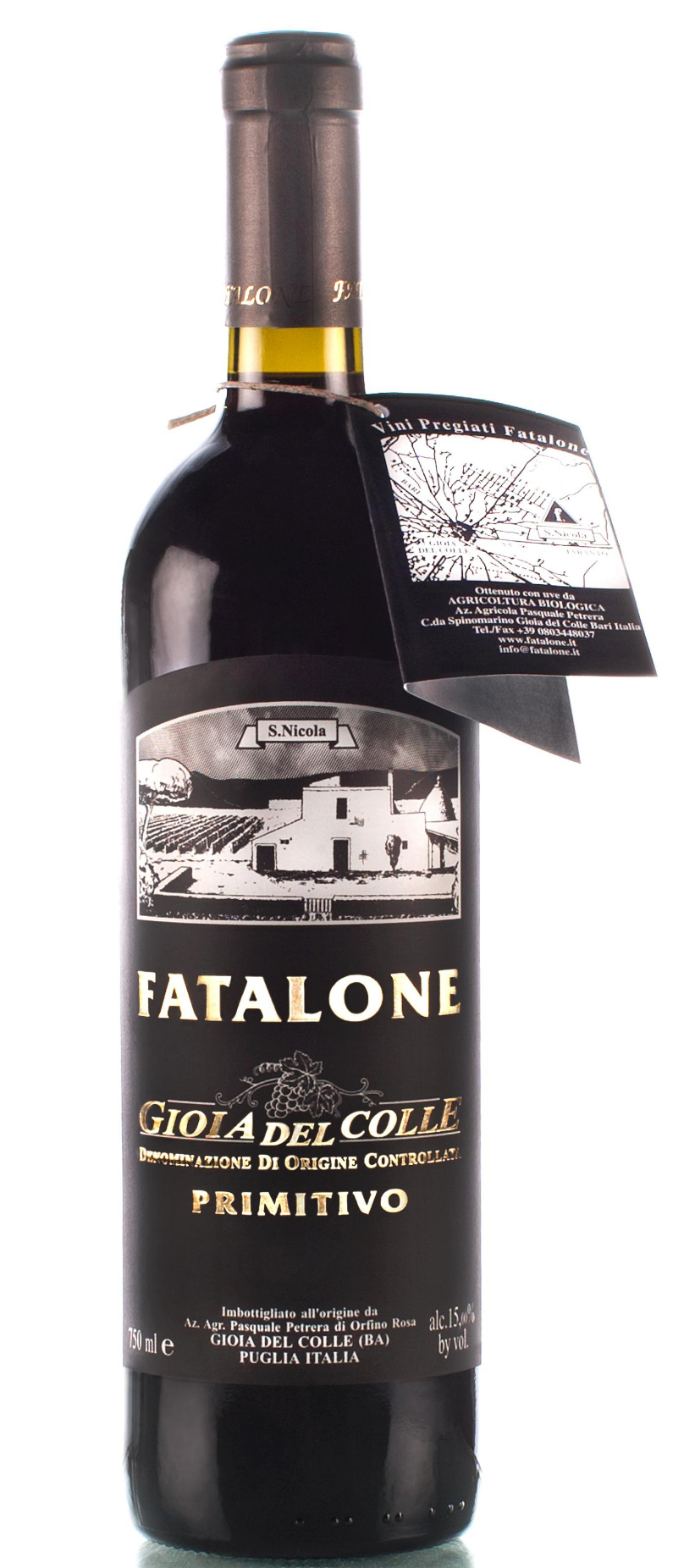 Pasquale Petrera Fatalone- Gioia Del Colle Organic Primitivo 2022