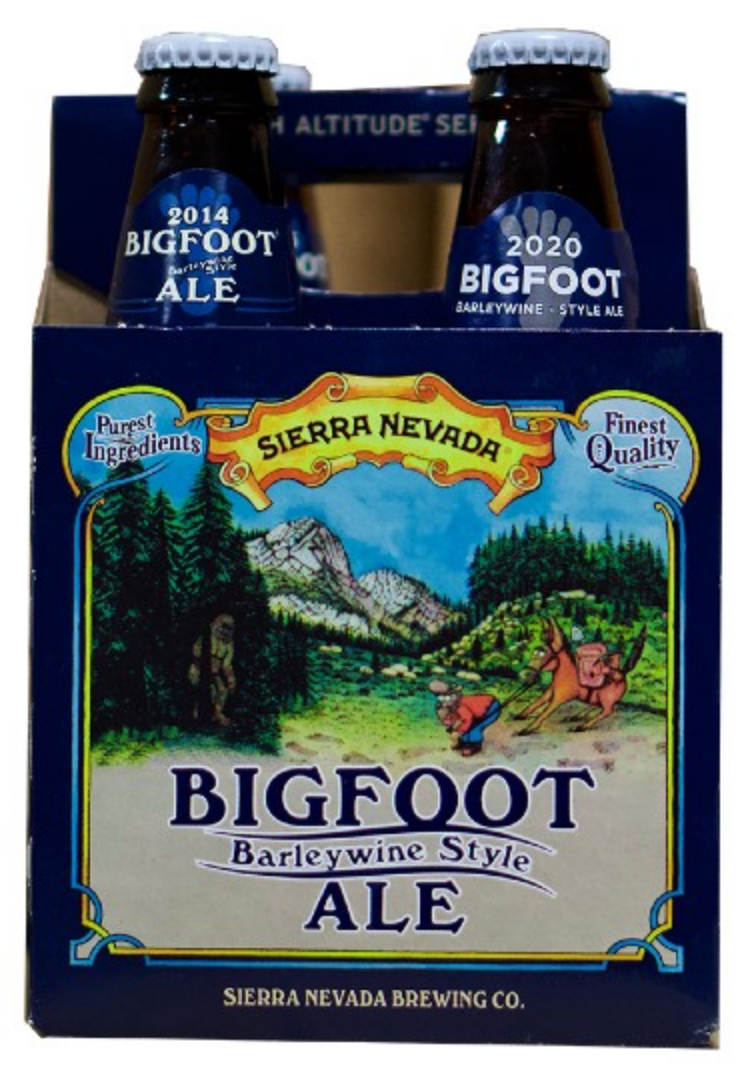 Sierra Nevada Bigfoot Vertical 4 Pack (2014, 2021, 2022 & 2023 Editions) - Martins Off Licence