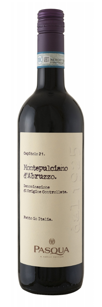 Pasqua Vigneti e Cantine Capitolo 21 Montepulciano d'Abruzzo