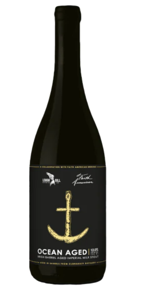 Lough Gill & Faith American Brewing - Ocean Aged Barrel Aged Imperial Irish Milk Stout 12% ABV 750ml Bottle