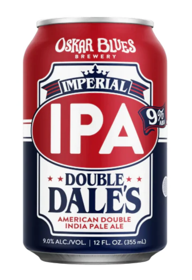 Oskar Blues - Double Dale's DIPA 9% ABV 355ml Can