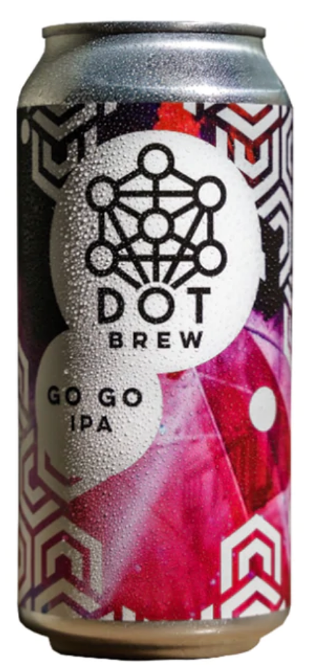 Dot Brew - Go Go IPA NEIPA 5.8% ABV 440ml Can
