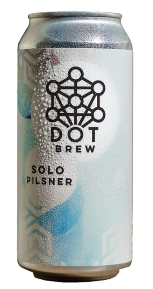 Dot Brew - Solo Pilsner 4.9% ABV 440ml Can - Martins Off Licence