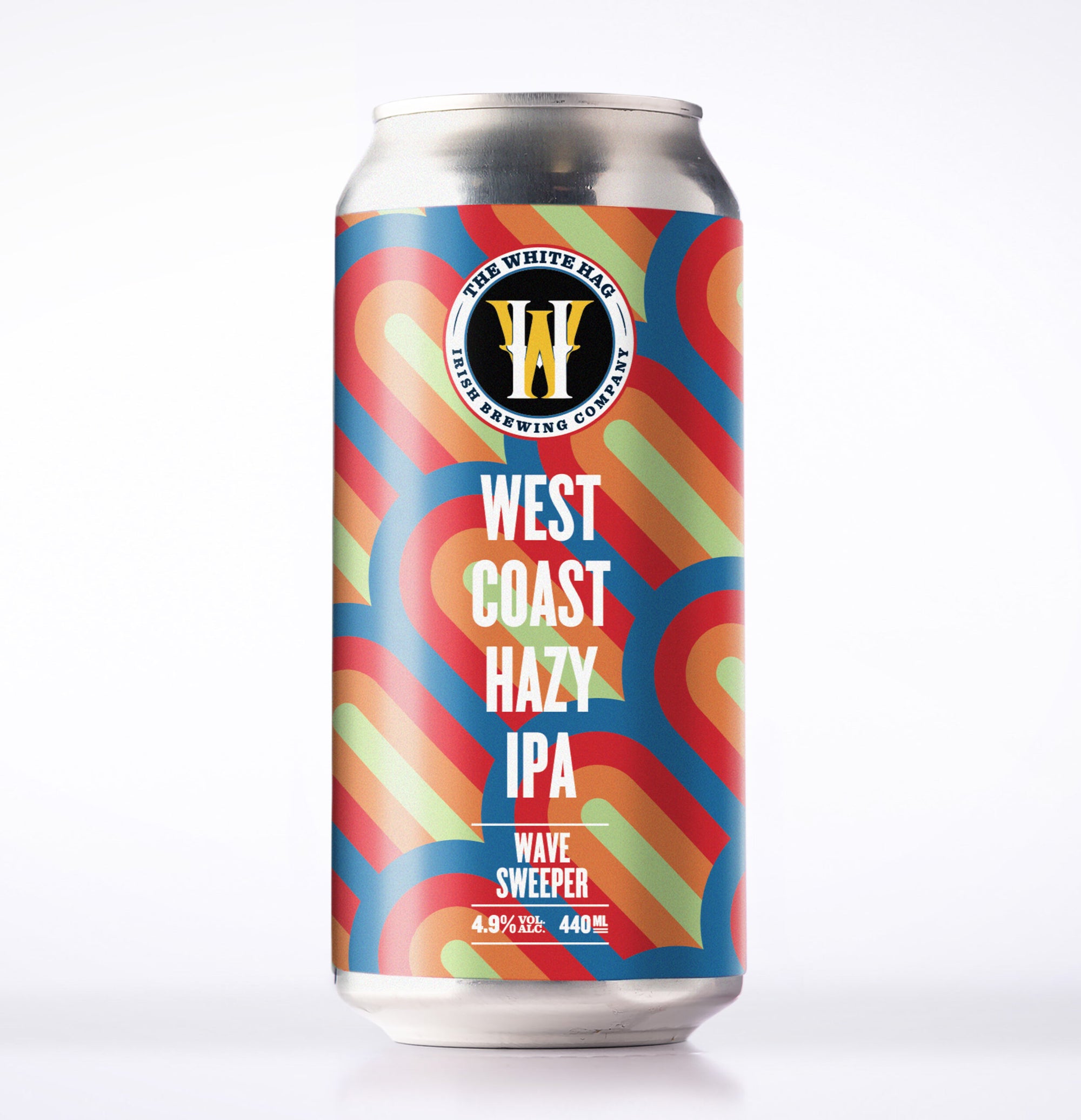 The White Hag- Wave Sweeper West Coast IPA 4.9% ABV 440ml Can