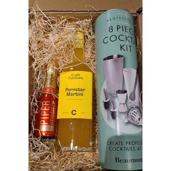 Champagne, Craft Cocktails Pornstar Martini and Cocktail Kit - Martins